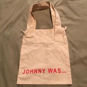 Johnny Was.com Shopping Bag Dustbag 11”x10”